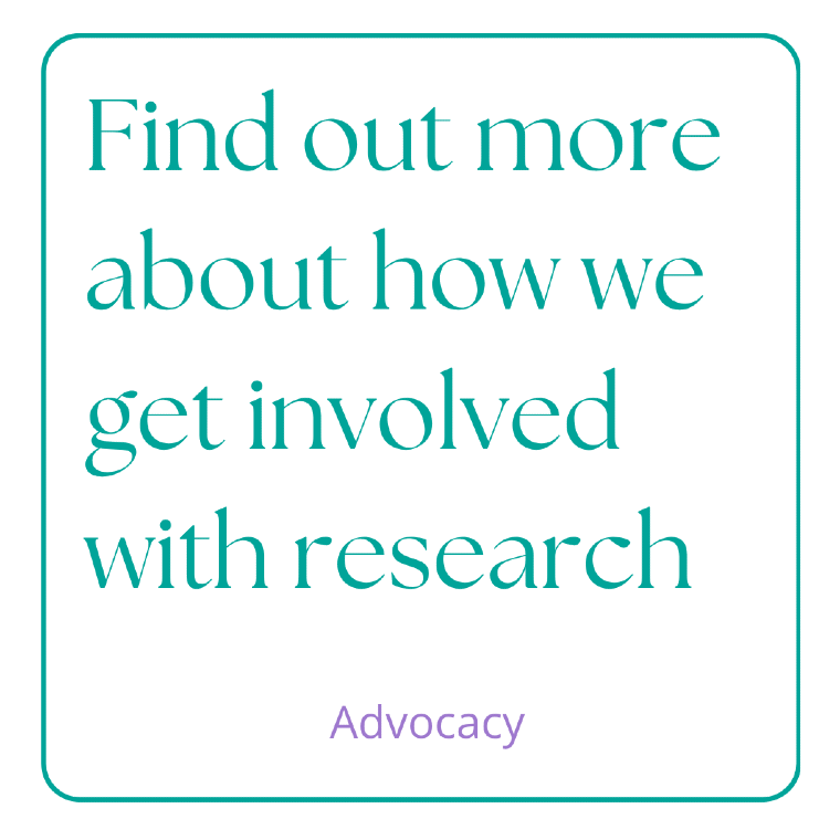 Find out more about how we get involved with research