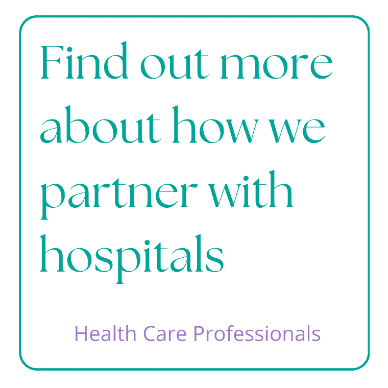 Find out more about how we partner with hospitals