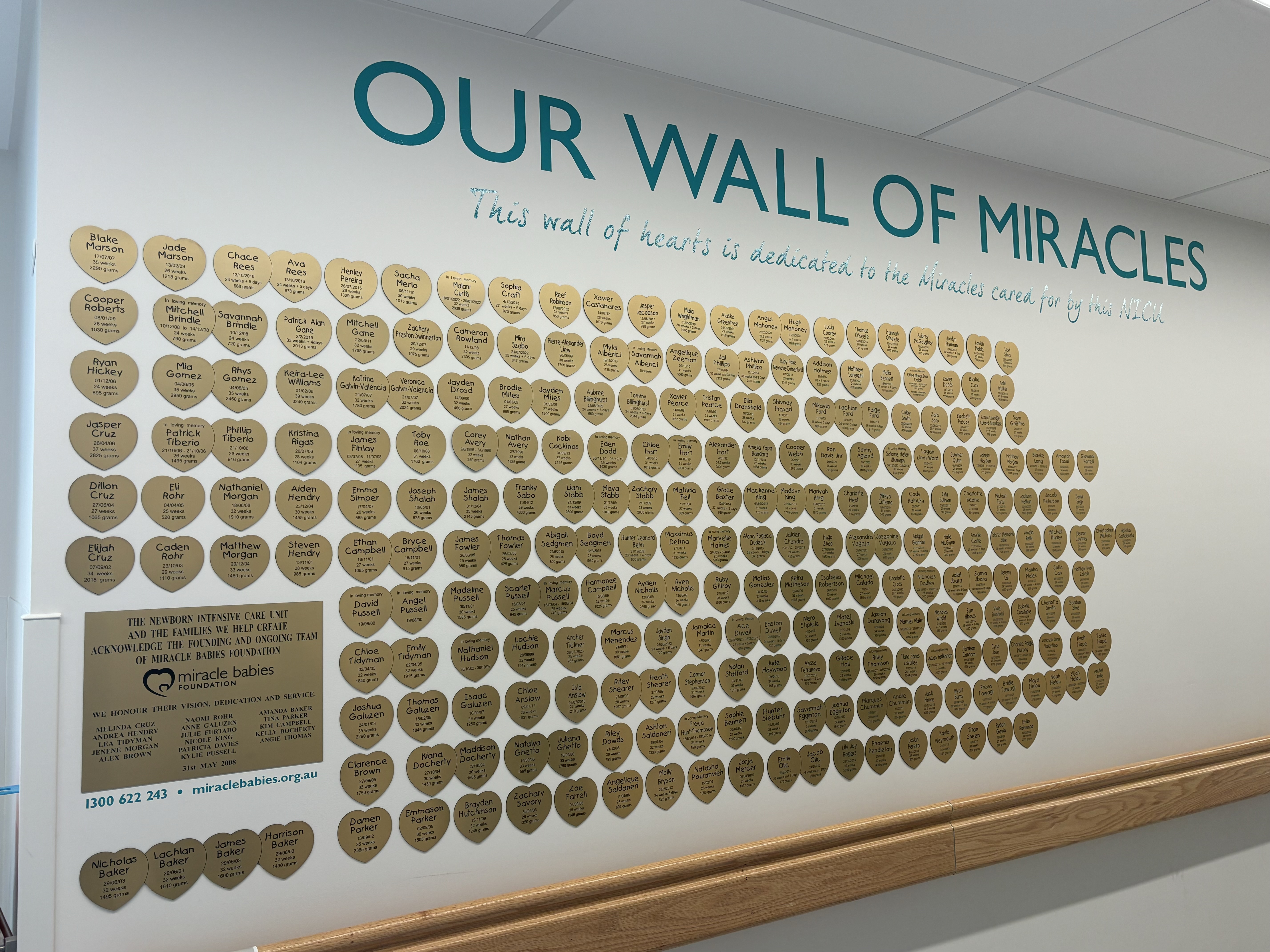 Miracle Wall - Miracle Babies